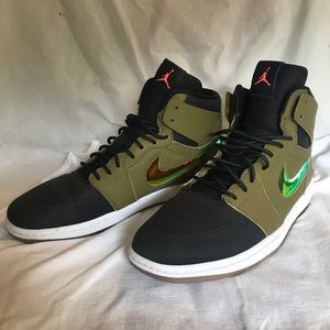 Nike Air Jordan 1 Retro High Nouveau Militia Green 819176-306 2015 Men Size 11
